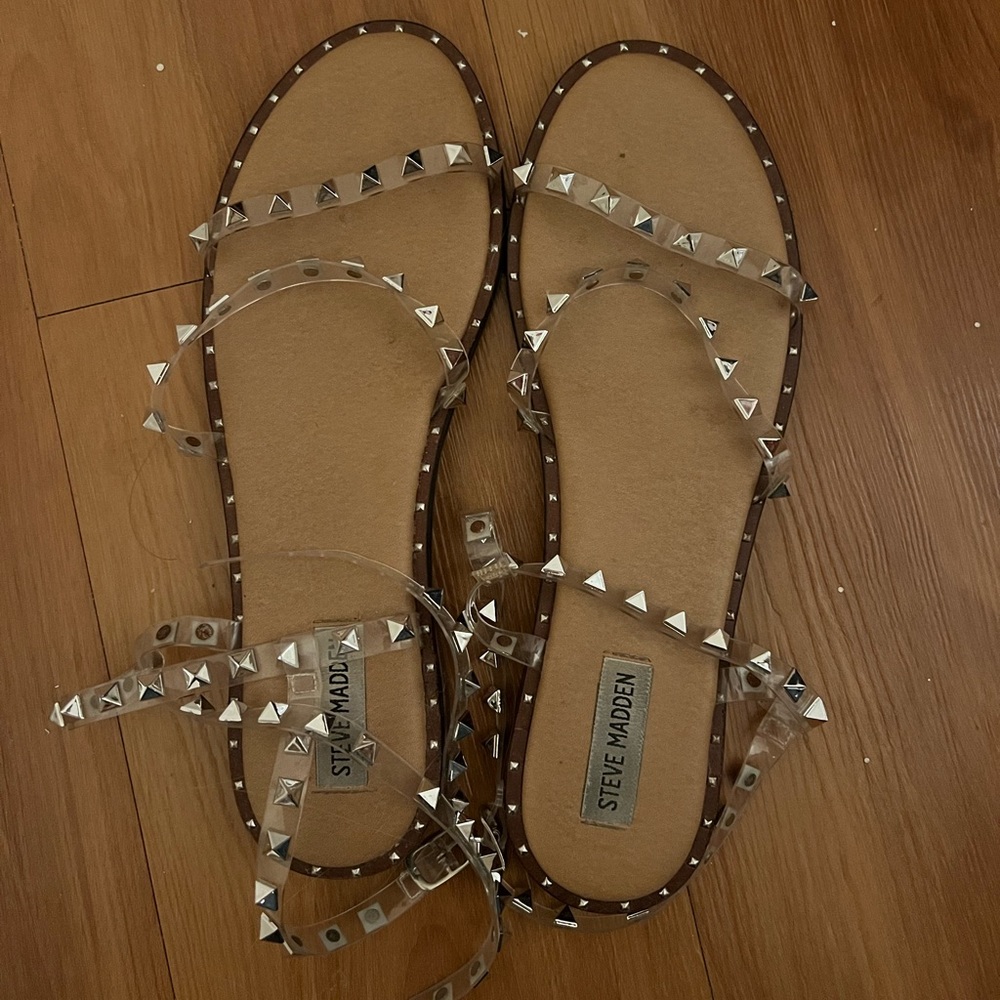Steve Madden Travel Clear Sandal
